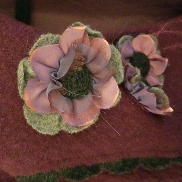 Carson Purple Wool Jacket, Small, $75 - Picture 3 of 10